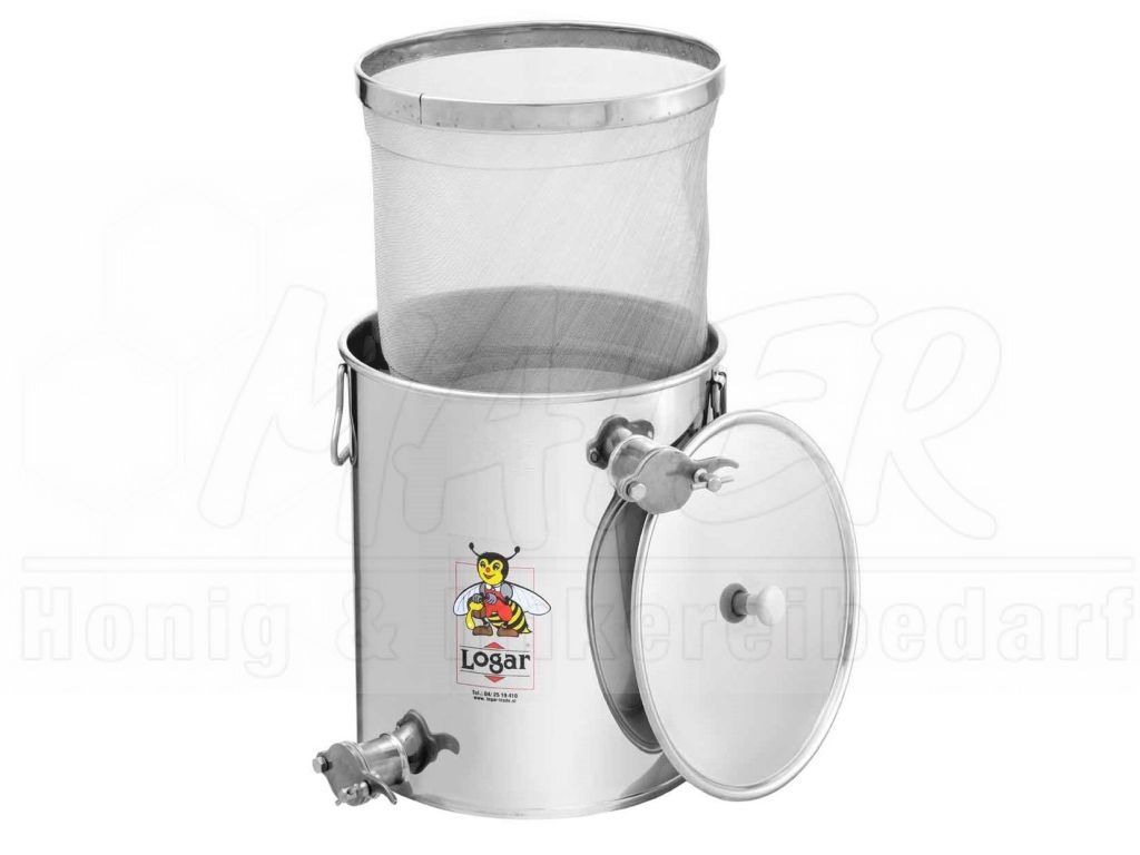Siebkanne Logar 30 kg | Honig & Imkereibedarf Maier
